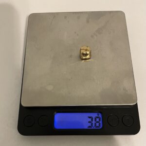 3.8 Grams 18k Dental crown